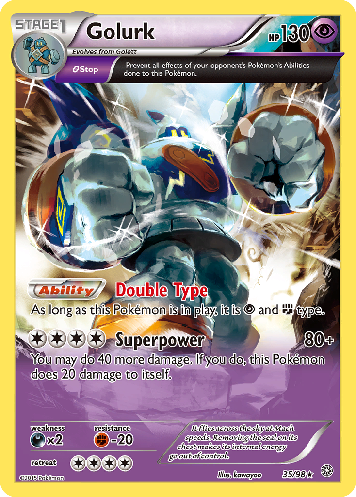 Golurk (35/98) [XY: Ancient Origins] | Exor Games New Glasgow