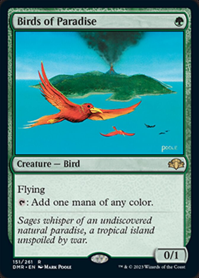 Birds of Paradise [Dominaria Remastered] | Exor Games New Glasgow