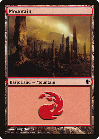 Mountain (351) [Commander 2013] | Exor Games New Glasgow