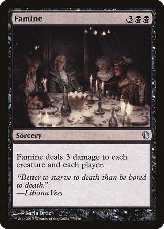 Famine [Commander 2013] | Exor Games New Glasgow