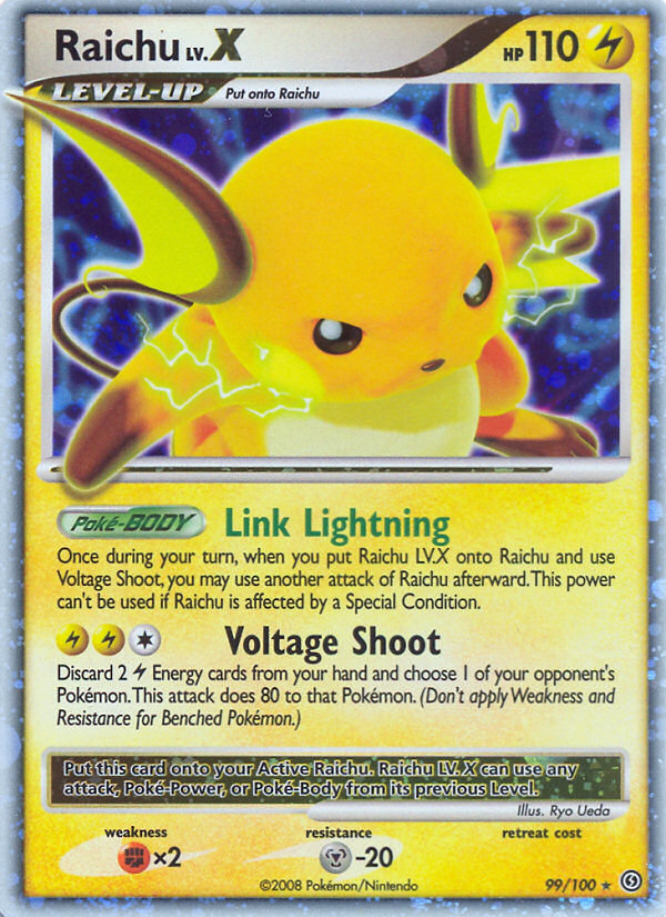 Raichu LV.X (99/100) [Diamond & Pearl: Stormfront] | Exor Games New Glasgow