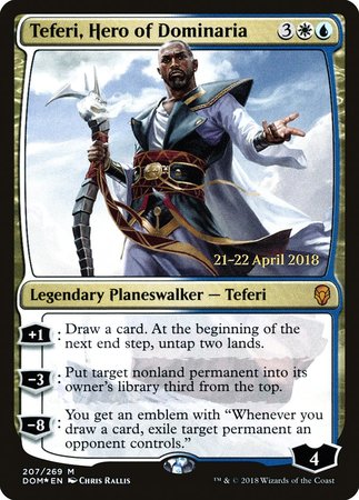 Teferi, Hero of Dominaria [Dominaria Promos] | Exor Games New Glasgow