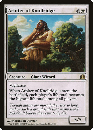 Arbiter of Knollridge [Commander 2011] | Exor Games New Glasgow