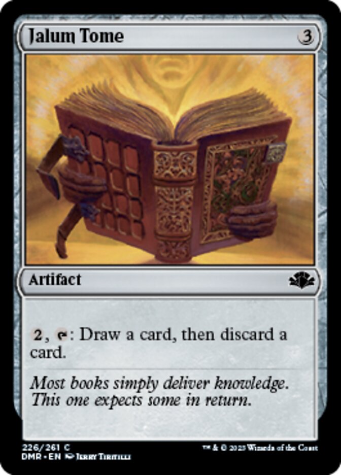 Jalum Tome [Dominaria Remastered] | Exor Games New Glasgow