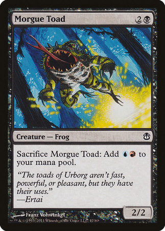 Morgue Toad [Duel Decks: Ajani vs. Nicol Bolas] | Exor Games New Glasgow