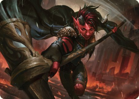 Karlach, Fury of Avernus Art Card (34) [Commander Legends: Battle for Baldur's Gate Art Series] | Exor Games New Glasgow