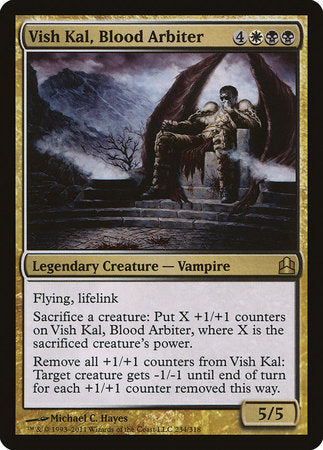 Vish Kal, Blood Arbiter [Commander 2011] | Exor Games New Glasgow