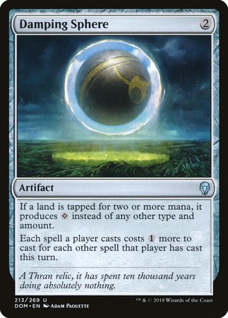 Damping Sphere [Dominaria] | Exor Games New Glasgow