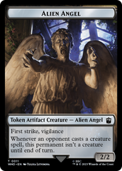 Alien Angel // Clue (0023) Double-Sided Token [Doctor Who Tokens] | Exor Games New Glasgow
