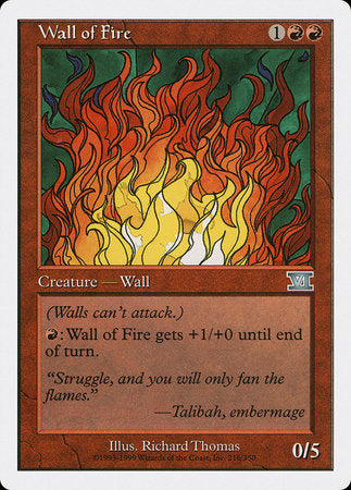 Wall of Fire [Classic Sixth Edition] | Exor Games New Glasgow