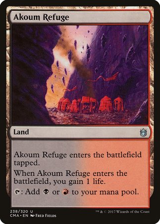 Akoum Refuge [Commander Anthology] | Exor Games New Glasgow