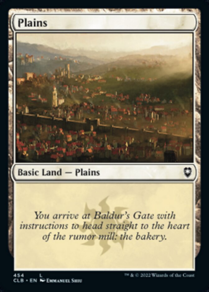 Plains (454) [Commander Legends: Battle for Baldur's Gate] | Exor Games New Glasgow