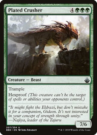 Plated Crusher [Battlebond] | Exor Games New Glasgow