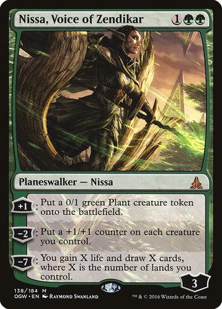 Nissa, Voice of Zendikar [Oath of the Gatewatch] | Exor Games New Glasgow