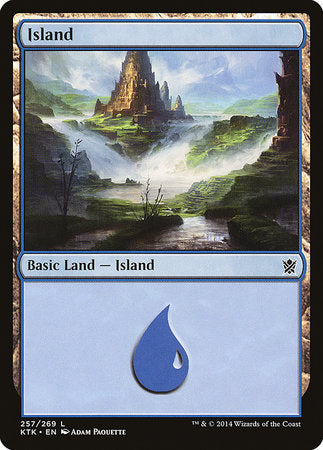 Island (257) [Khans of Tarkir] | Exor Games New Glasgow