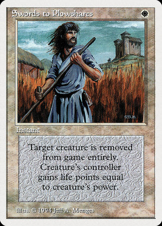 Swords to Plowshares [Summer Magic / Edgar] | Exor Games New Glasgow