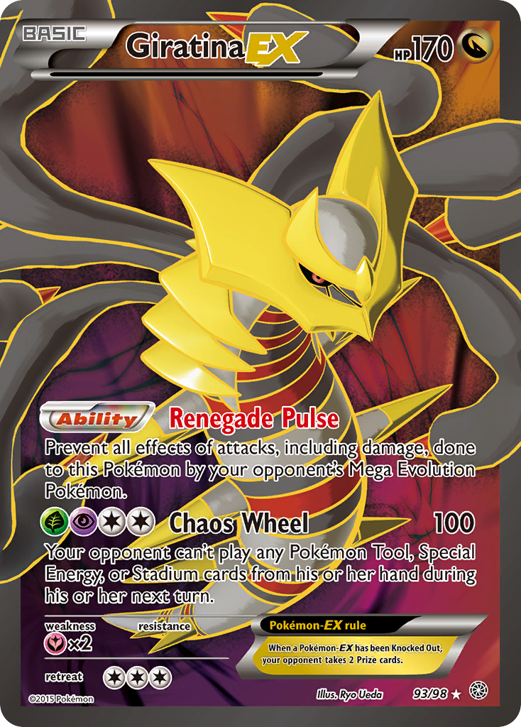 Giratina EX (93/98) [XY: Ancient Origins] | Exor Games New Glasgow