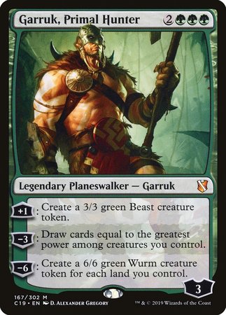 Garruk, Primal Hunter [Commander 2019] | Exor Games New Glasgow