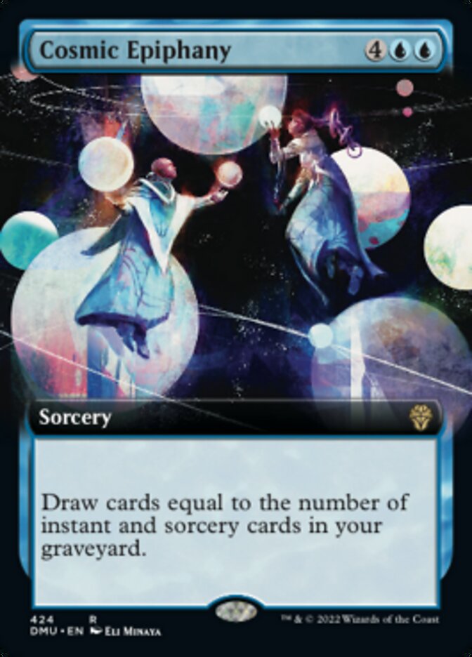 Cosmic Epiphany (Extended Art) [Dominaria United] | Exor Games New Glasgow