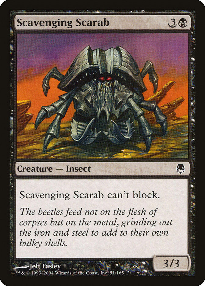 Scavenging Scarab [Darksteel] | Exor Games New Glasgow