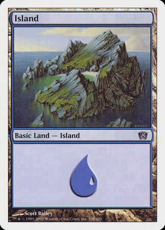 Island (338) [Eighth Edition] | Exor Games New Glasgow