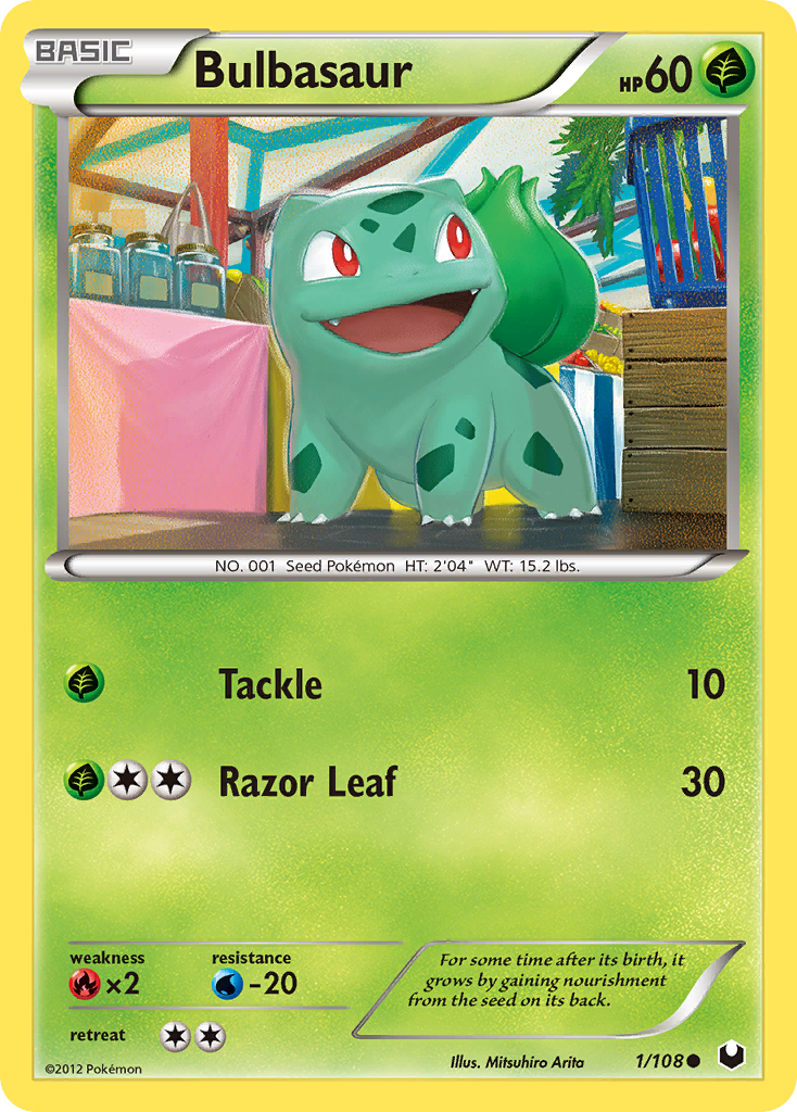 Bulbasaur (1/108) [Black & White: Dark Explorers] | Exor Games New Glasgow