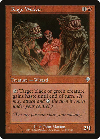 Rage Weaver [Invasion] | Exor Games New Glasgow