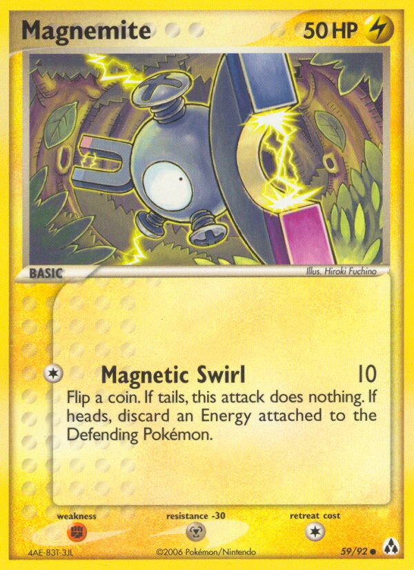 Magnemite (59/92) [EX: Legend Maker] | Exor Games New Glasgow