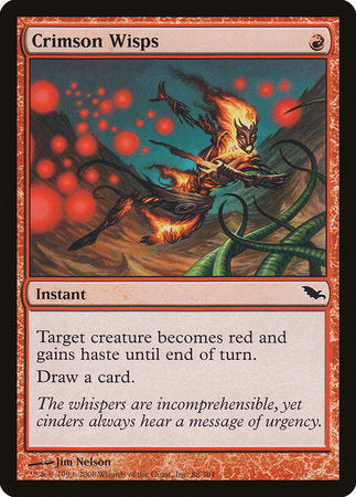 Crimson Wisps [Shadowmoor] | Exor Games New Glasgow