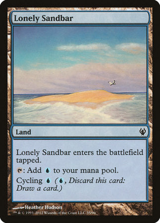 Lonely Sandbar [Duel Decks: Izzet vs. Golgari] | Exor Games New Glasgow