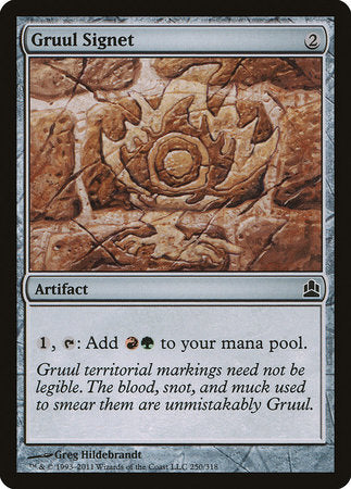 Gruul Signet [Commander 2011] | Exor Games New Glasgow