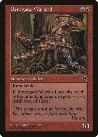 Renegade Warlord [Tempest] | Exor Games New Glasgow