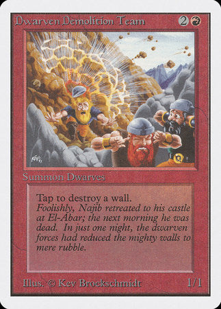 Dwarven Demolition Team [Unlimited Edition] | Exor Games New Glasgow