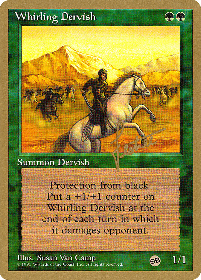 Whirling Dervish (Bertrand Lestree) (SB) [Pro Tour Collector Set] | Exor Games New Glasgow