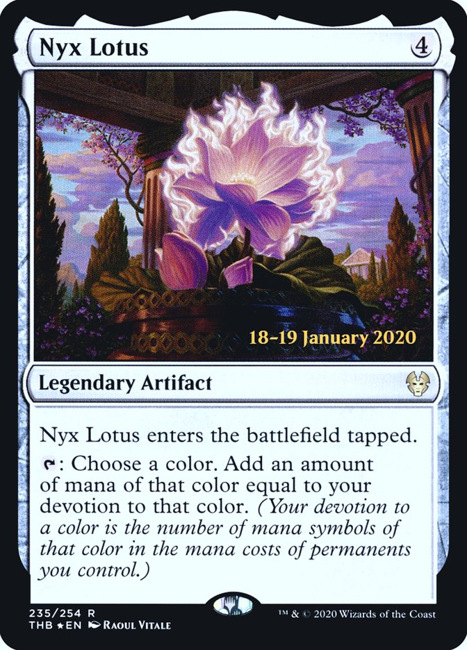 Nyx Lotus [Theros Beyond Death Prerelease Promos] | Exor Games New Glasgow