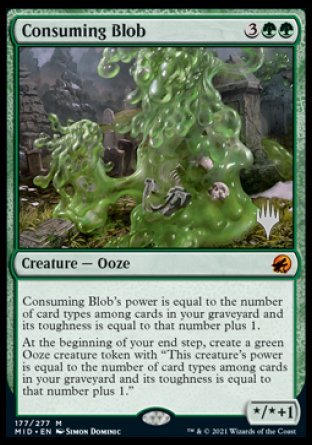 Consuming Blob (Promo Pack) [Innistrad: Midnight Hunt Promos] | Exor Games New Glasgow