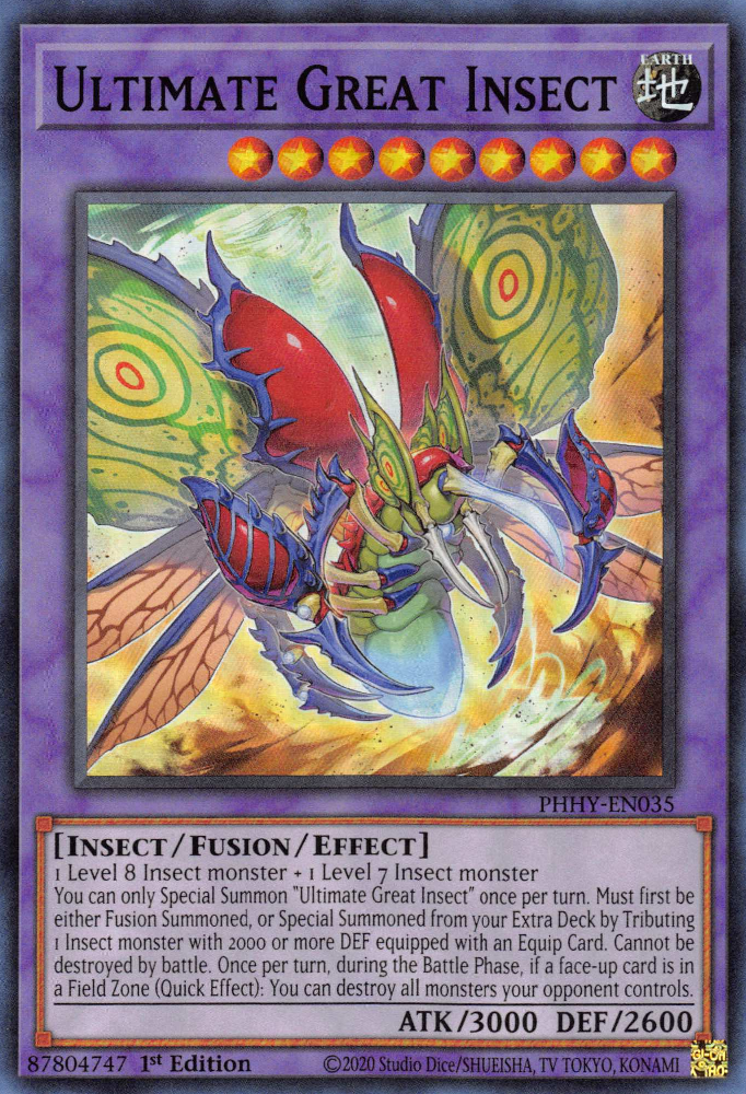 Ultimate Great Insect [PHHY-EN035] Super Rare | Exor Games New Glasgow