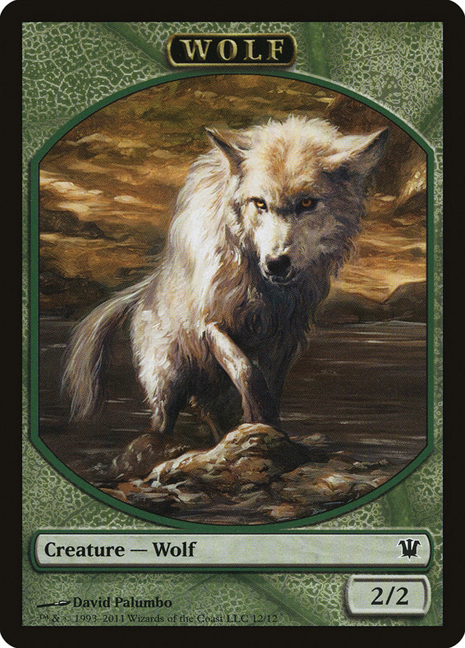 Wolf (12/12) [Innistrad Tokens] | Exor Games New Glasgow