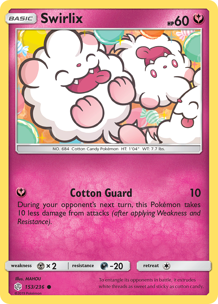 Swirlix (153/236) [Sun & Moon: Cosmic Eclipse] | Exor Games New Glasgow