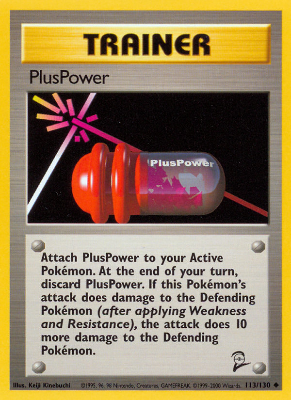 PlusPower (113/130) [Base Set 2] | Exor Games New Glasgow