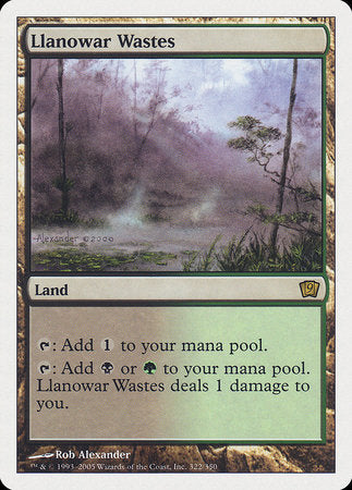 Llanowar Wastes [Ninth Edition] | Exor Games New Glasgow