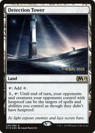 Detection Tower [Core Set 2019 Promos] | Exor Games New Glasgow