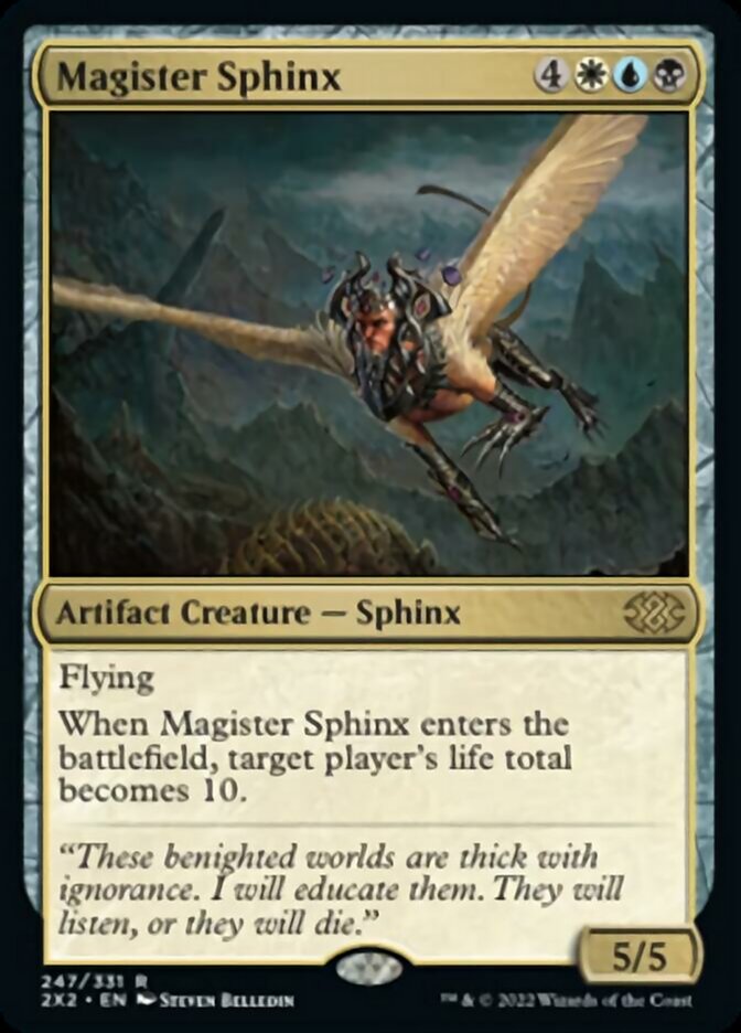 Magister Sphinx [Double Masters 2022] | Exor Games New Glasgow