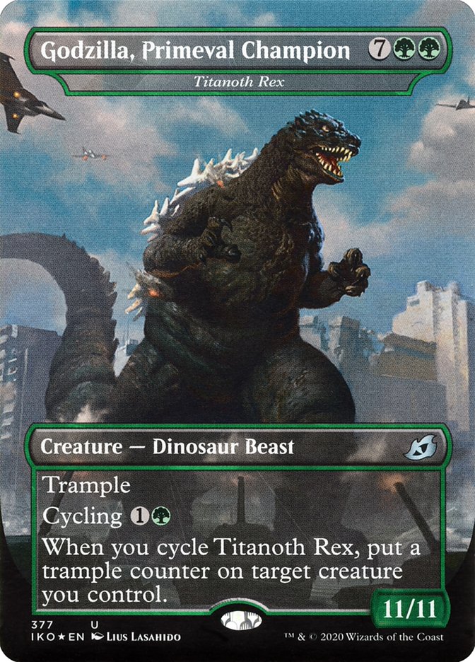 Titanoth Rex - Godzilla, Primeval Champion (Godzilla Series) [Ikoria: Lair of Behemoths] | Exor Games New Glasgow