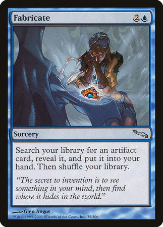 Fabricate [Mirrodin] | Exor Games New Glasgow