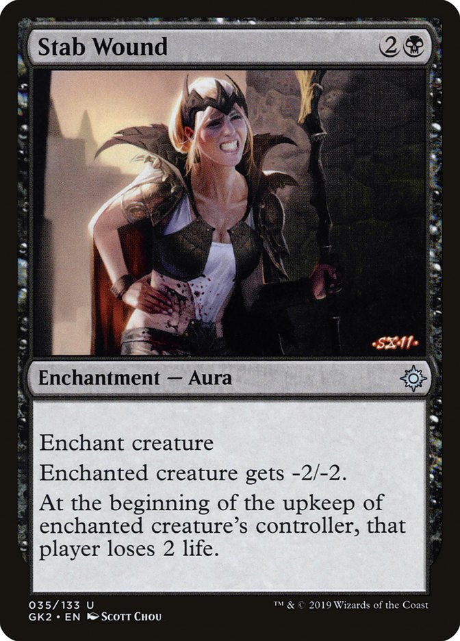 Stab Wound [Ravnica Allegiance Guild Kit] | Exor Games New Glasgow