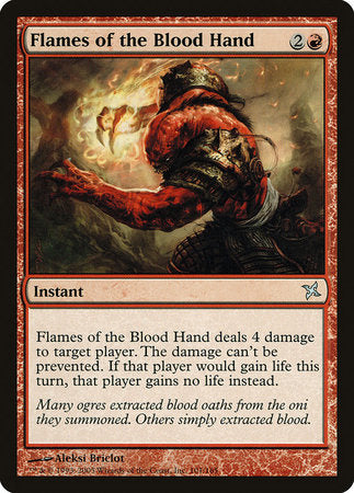 Flames of the Blood Hand [Betrayers of Kamigawa] | Exor Games New Glasgow