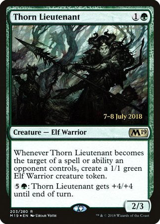 Thorn Lieutenant [Core Set 2019 Promos] | Exor Games New Glasgow