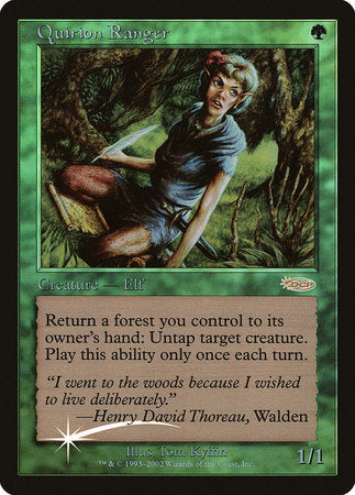 Quirion Ranger [Friday Night Magic 2001] | Exor Games New Glasgow