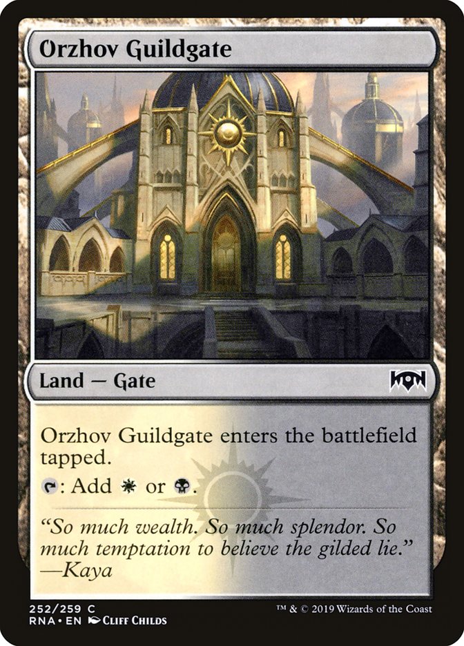 Orzhov Guildgate (252/259) [Ravnica Allegiance] | Exor Games New Glasgow